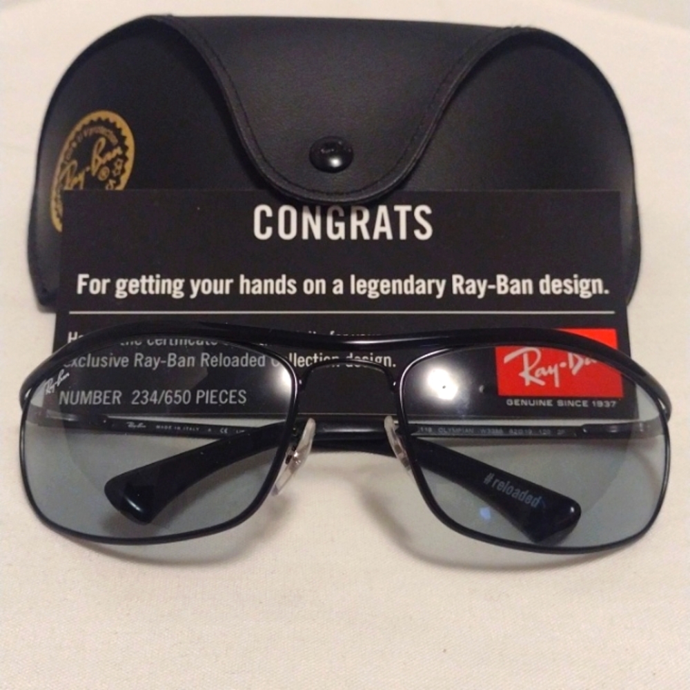 Ray Ban Olympian "Ambermatic"